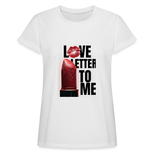 Frauen Oversize T-Shirt - Weiß