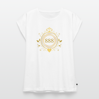 Frauen Oversize T-Shirt - Weiß