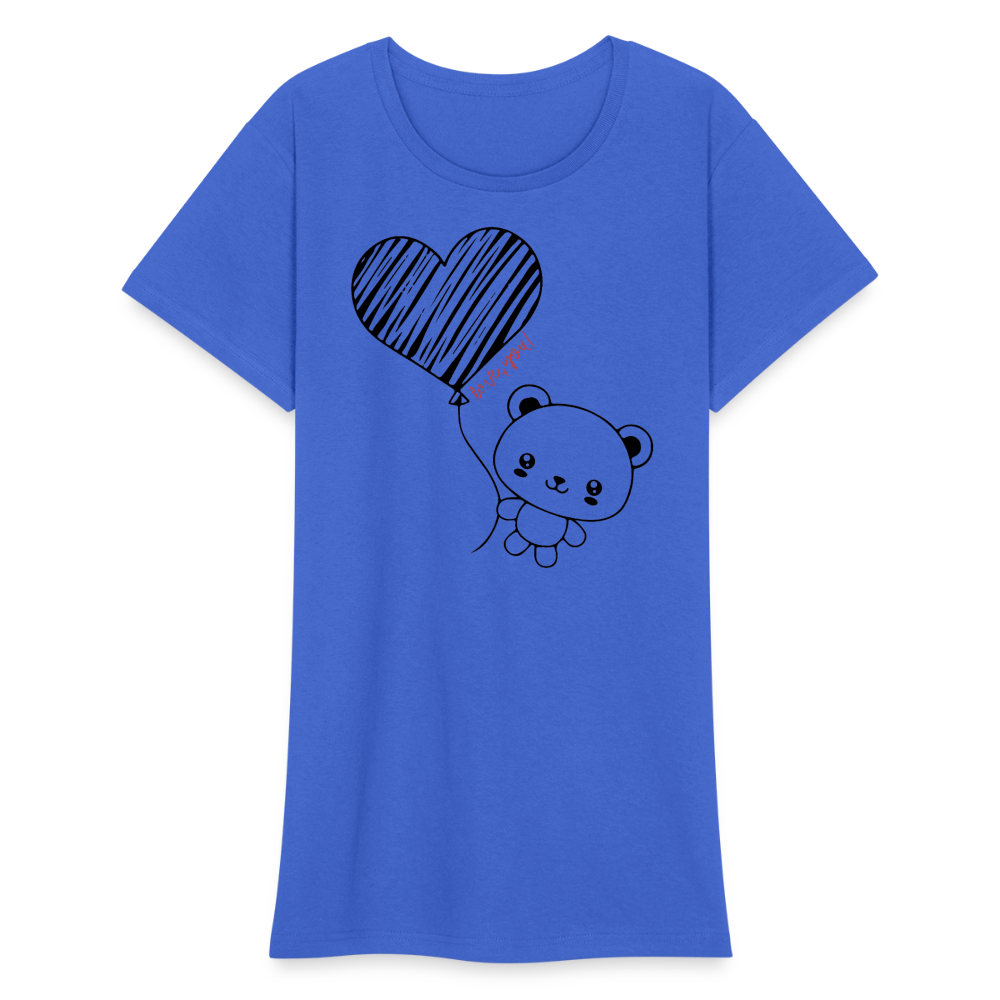 Frauen Heavy T-Shirt - Königsblau