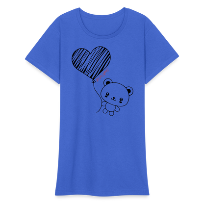 Frauen Heavy T-Shirt - Königsblau