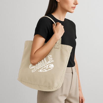 Vintage-Washed Shopper - Vintage Sand 
