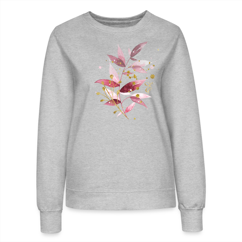 Frauen Sweatshirt - Grau meliert