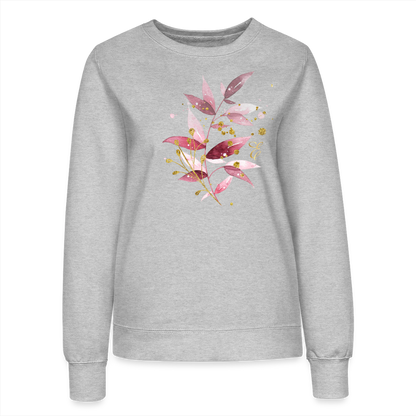 Frauen Sweatshirt - Grau meliert