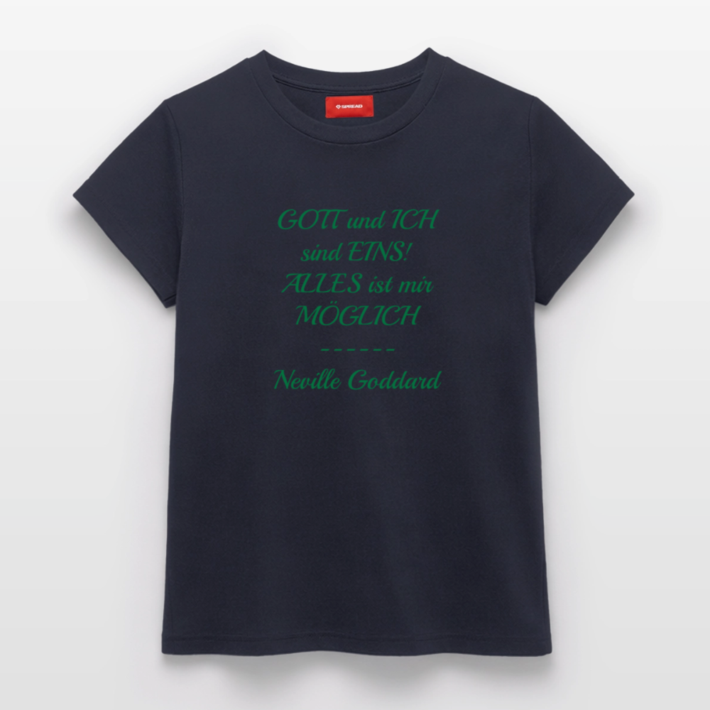 Frauen Supima Cotton T-Shirt - Navy