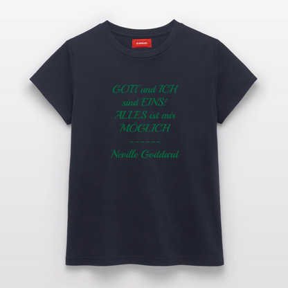 Frauen Supima Cotton T-Shirt - Navy