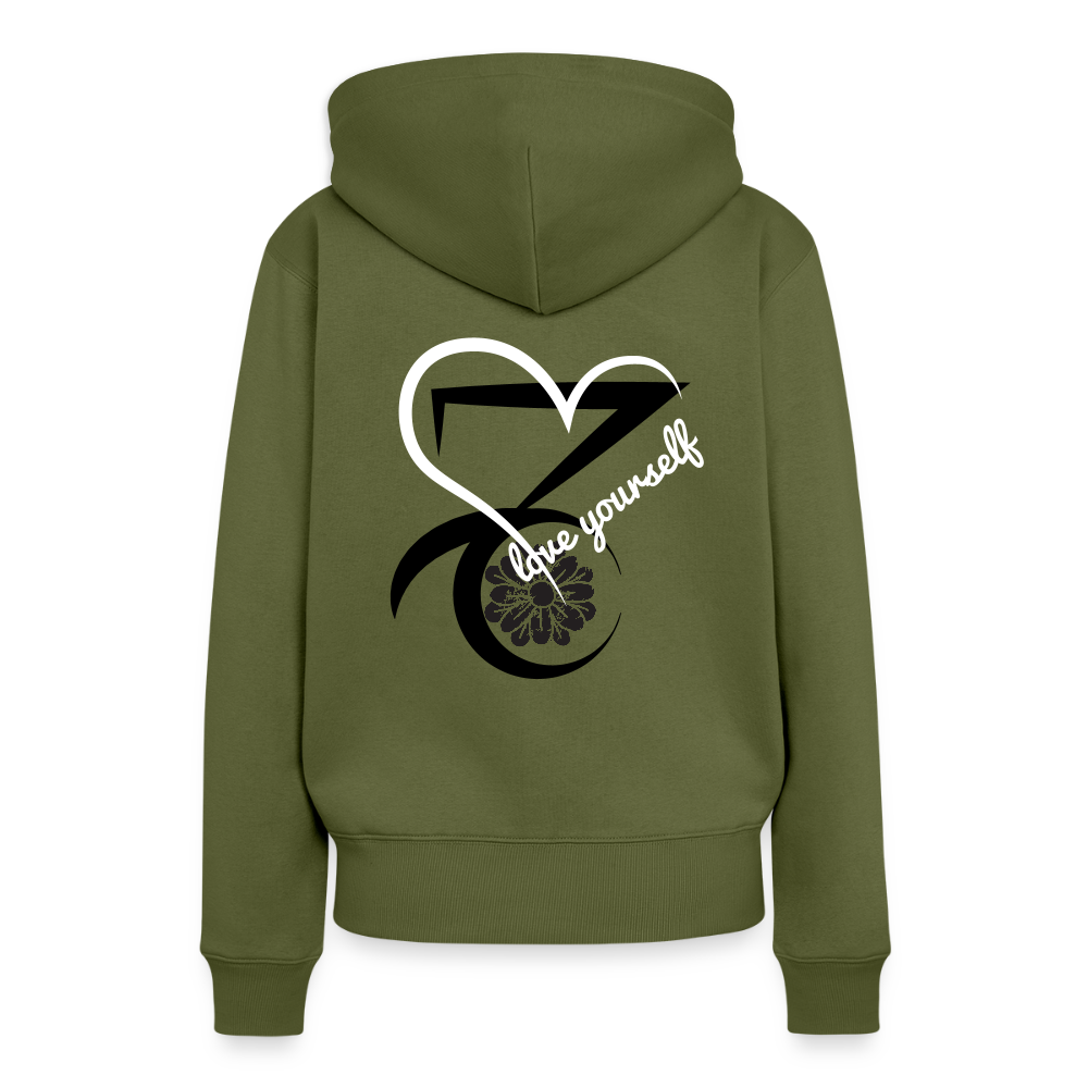 Frauen Premium Hoodie - Khaki