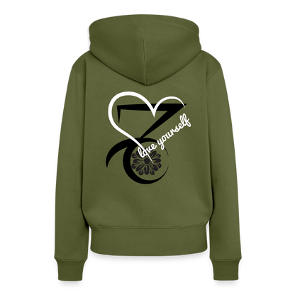 Frauen Premium Hoodie - Khaki