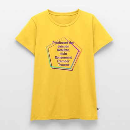 Frauen Premium T-Shirt - Gelb