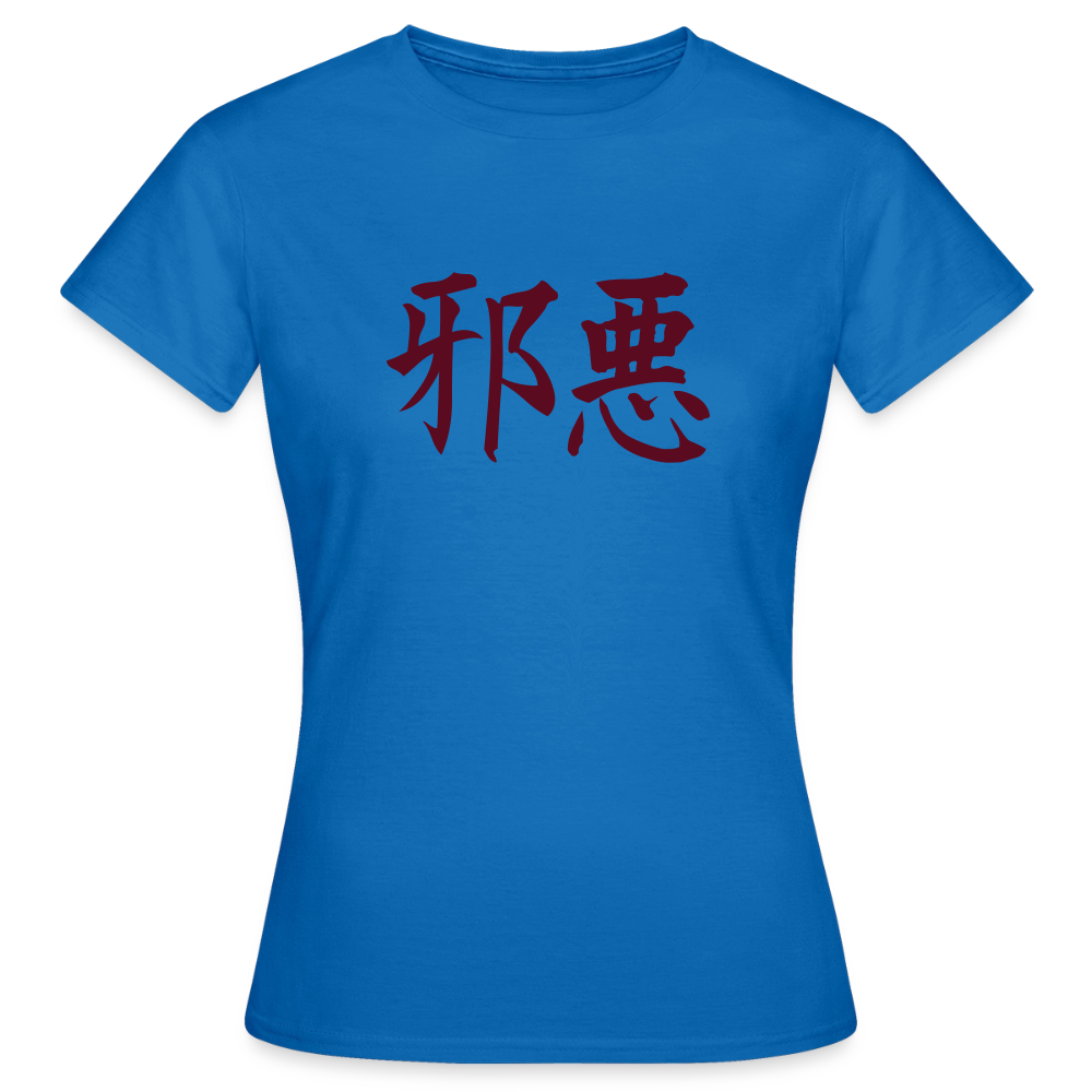 Damen T-Shirt - Royalblau