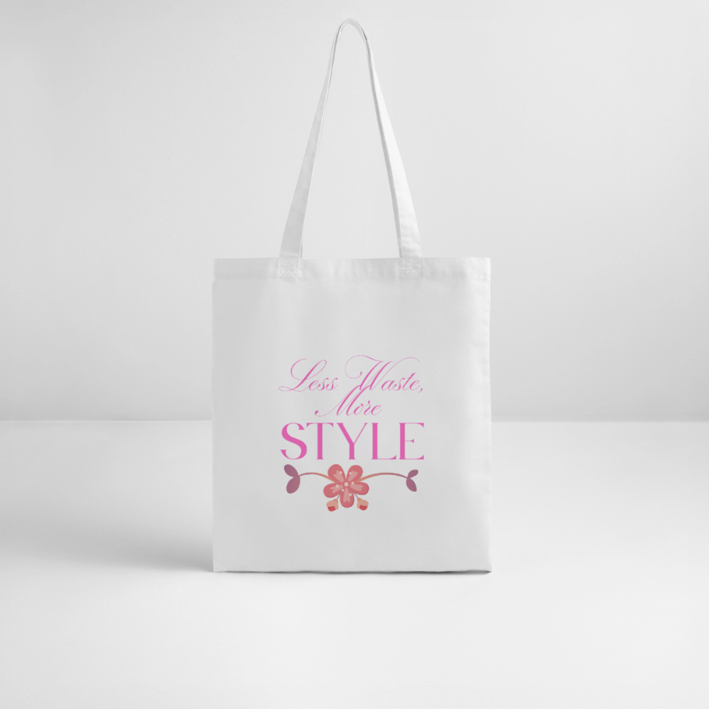 Stanley/Stella Bio-Stoffbeutel - Weiß