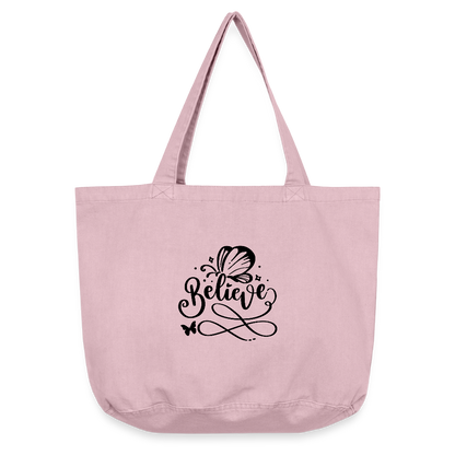 Vintage-Washed Shopper - Vintage Rosa