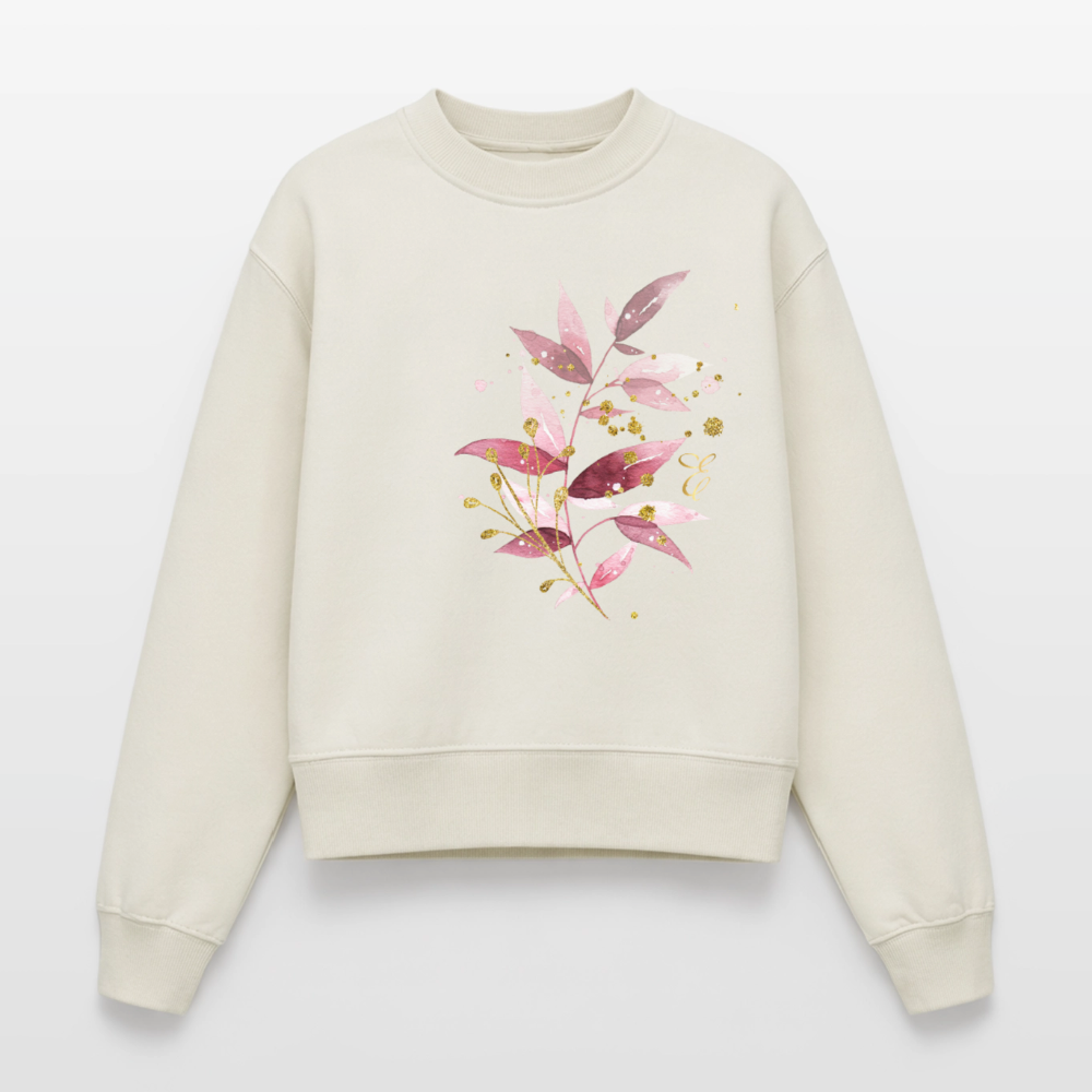 Relaxed Frauen Organic Sweatshirt - Naturweiß