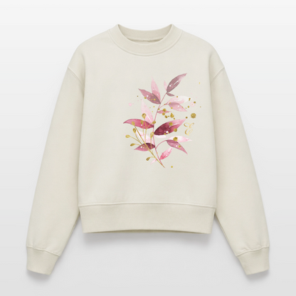 Relaxed Frauen Organic Sweatshirt - Naturweiß
