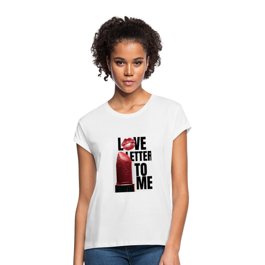 Frauen Oversize T-Shirt - Weiß
