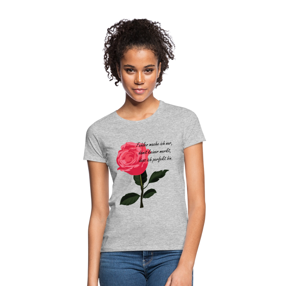 Women's T-Shirt - Grau meliert