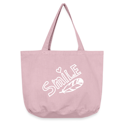 Vintage-Washed Shopper - Vintage Rosa