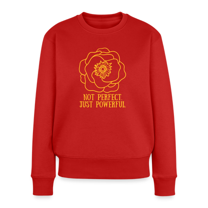 Frauen Premium Pullover - Rot