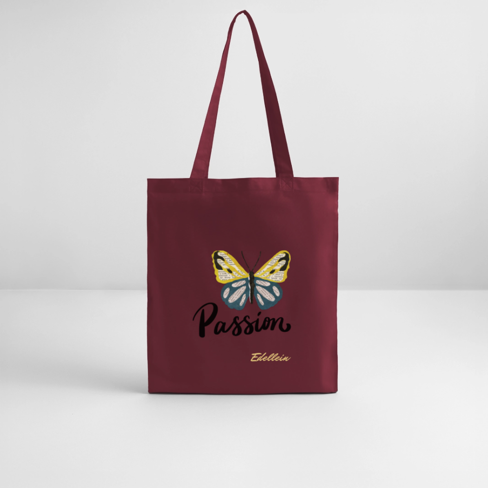 Stanley/Stella Bio-Stoffbeutel - Burgunderrot