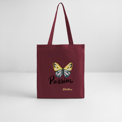 Stanley/Stella Bio-Stoffbeutel - Burgunderrot