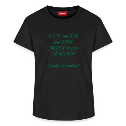 Frauen Supima Cotton T-Shirt - Schwarz