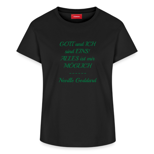 Frauen Supima Cotton T-Shirt - Schwarz
