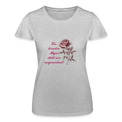 Damen T-shirt - Grau meliert