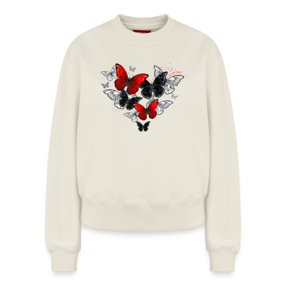 Relaxed Frauen Organic Sweatshirt - Naturweiß