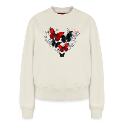 Relaxed Frauen Organic Sweatshirt - Naturweiß
