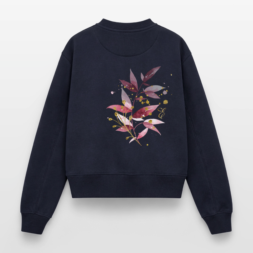 Relaxed Frauen Organic Sweatshirt - Navy