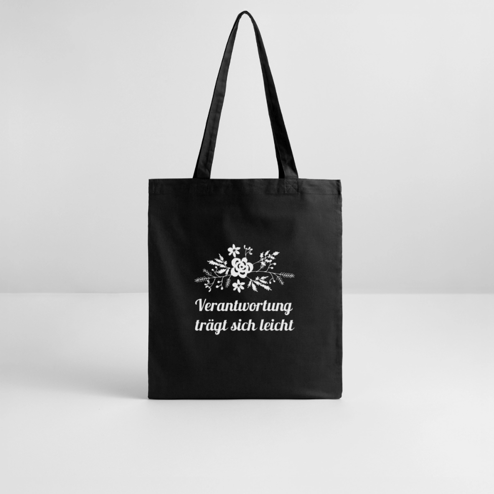 Stanley/Stella Bio-Stoffbeutel - Schwarz