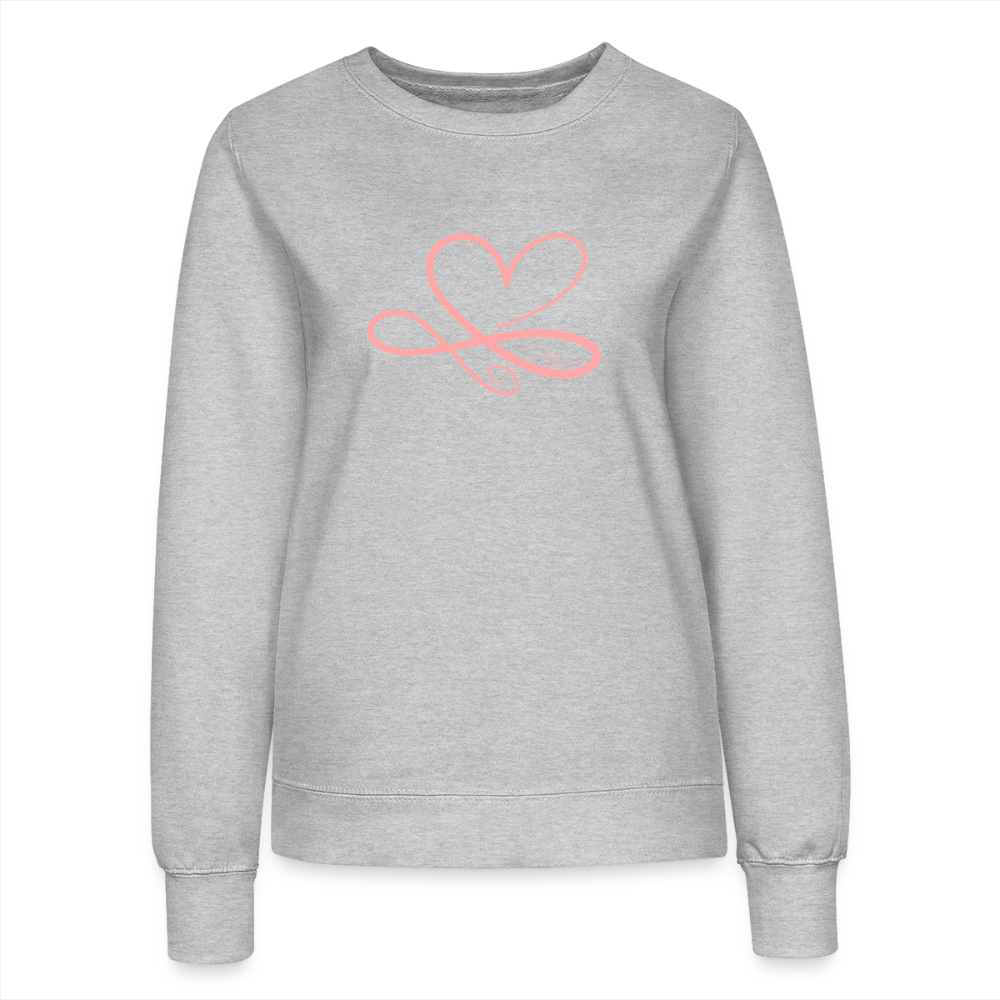 Frauen Sweatshirt - Grau meliert