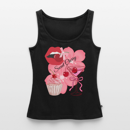 Frauen Premium Tank Top - Schwarz