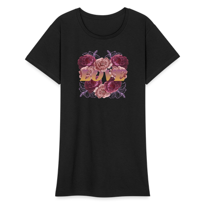 Frauen Heavy T-Shirt - Schwarz