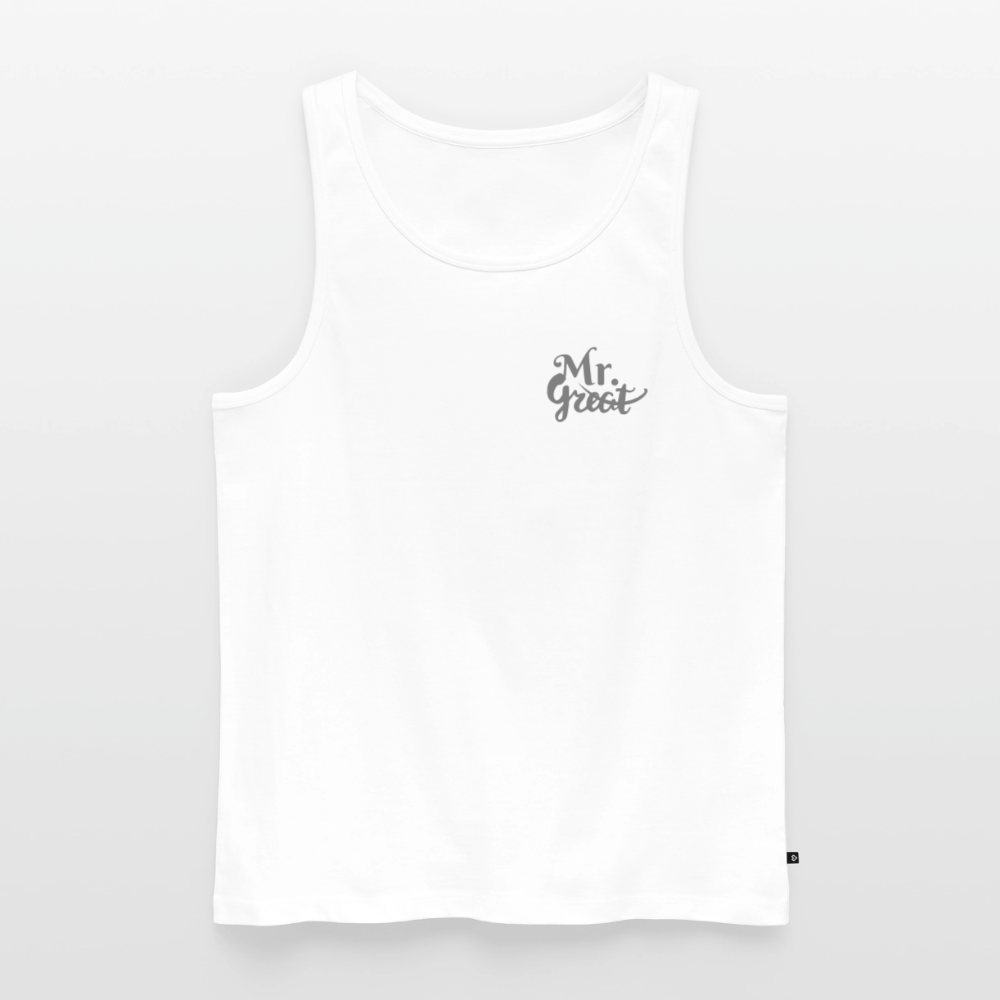 Männer Premium Tank Top - Weiß