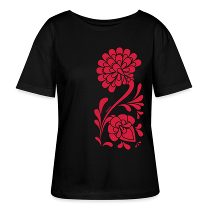 Stanley/Stella Relaxed Rundhals Frauen Bio-T-Shirt SERENA - Schwarz