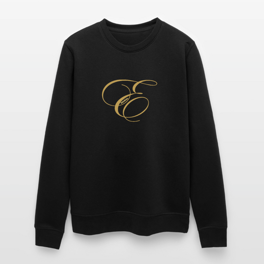 Unisex Bio-Sweatshirt ROLLER - Schwarz