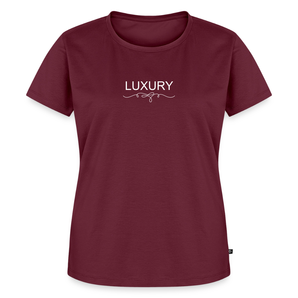Frauen Premium T-Shirt - Burgunderrot
