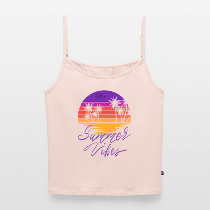 Frauen Spaghetti Tank Top - Puderrosa