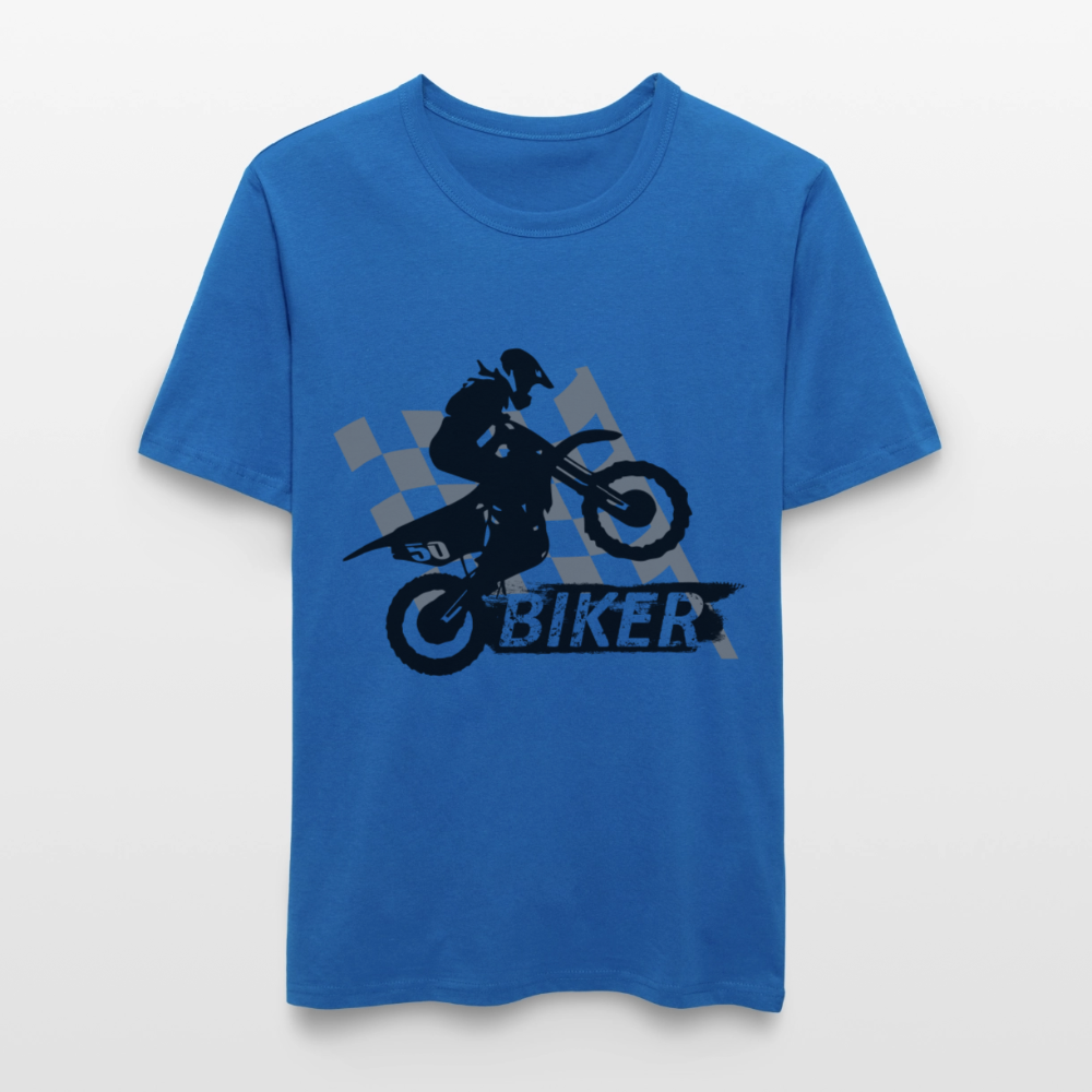 Männer Slim Fit T-Shirt - Königsblau