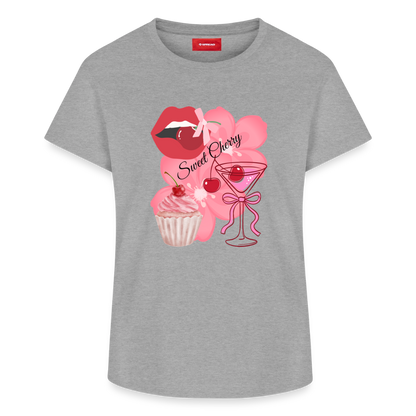 Frauen Supima Cotton T-Shirt - Grau meliert
