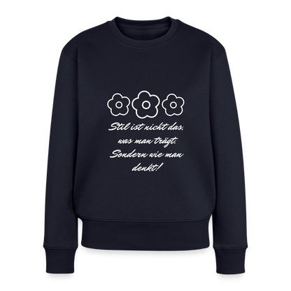 Frauen Premium Pullover - Navy