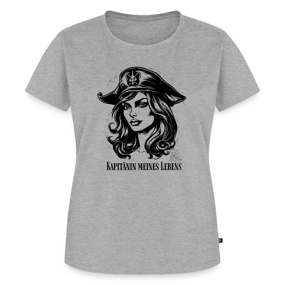 Frauen Premium T-Shirt - Grau meliert