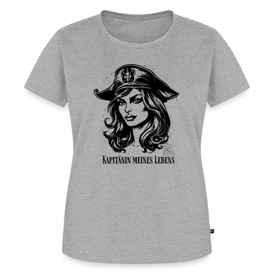 Frauen Premium T-Shirt - Grau meliert