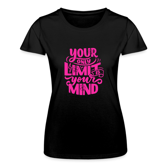 Frauen-T-Shirt von Fruit of the Loom - Schwarz