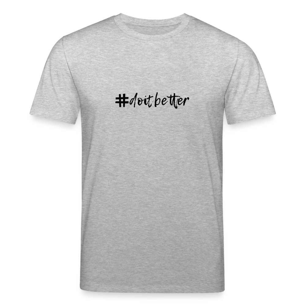 Unisex Bio-T-Shirt CREATOR - Grau meliert