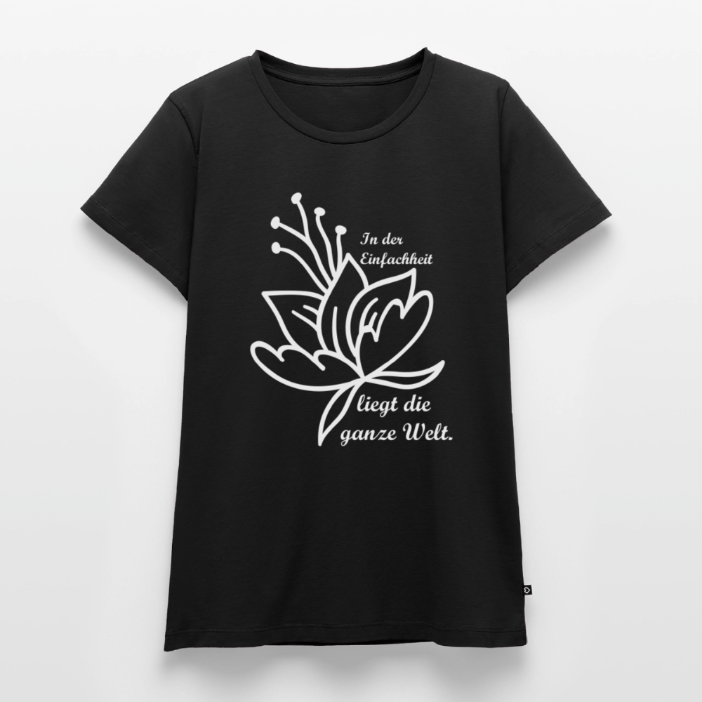 Frauen Premium T-Shirt - Schwarz