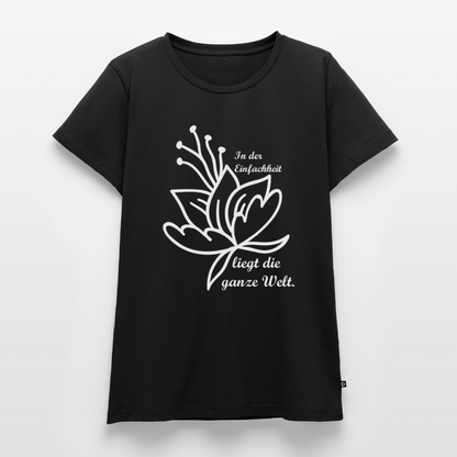 Frauen Premium T-Shirt - Schwarz