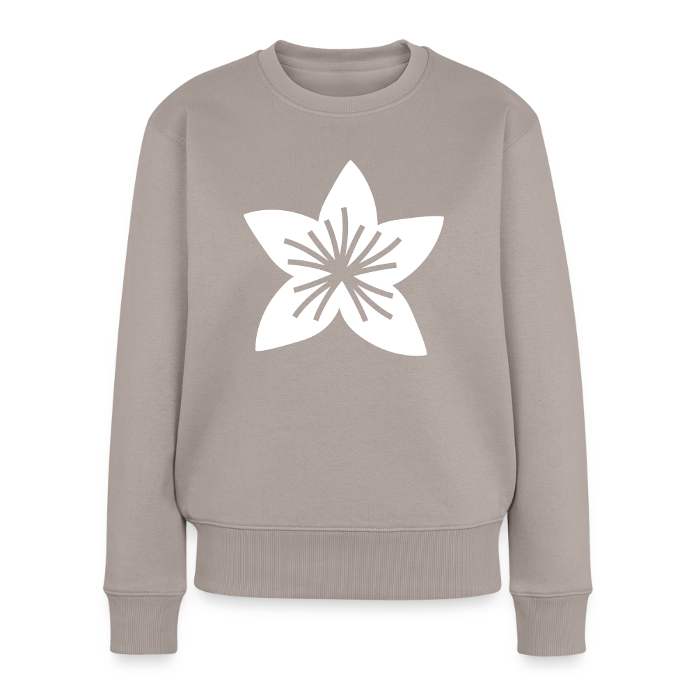 Frauen Premium Pullover - Taupe