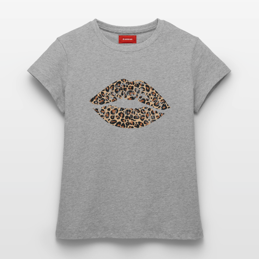 Frauen Supima Cotton T-Shirt - Grau meliert
