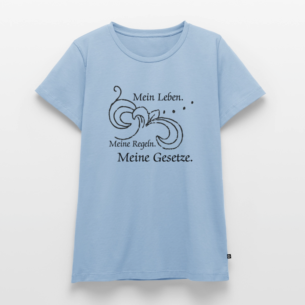 Frauen Premium T-Shirt - Hellblau